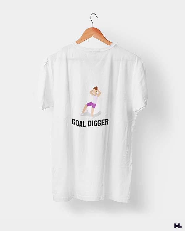 printed t shirts - Goal digger  - MUSELOT
