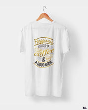 printed t shirts - Coffee and good books  - MUSELOT