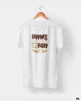 Smell of freshly baked bread printed t shirts