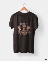 Have a cup of positive tea printed t shirts