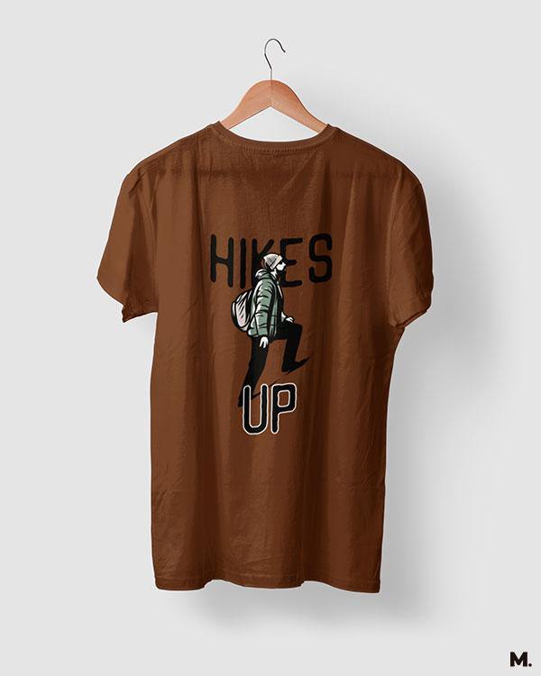 printed t shirts - Hikes up  - MUSELOT
