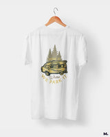 Home is where we park it printed t shirts