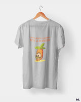 Baby carrot, not a burger printed t shirt