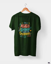 Mother - superhero w/o superpowers printed t shirts