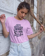 printed t shirts - I am aging to perfection  - MUSELOT