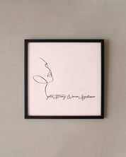 I got a strong women syndrome printed posters framed - Muselot