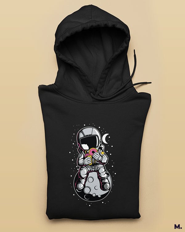 Love donuts to the space & back printed hoodies