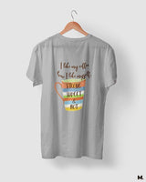 I like coffee how I like myself printed t shirts