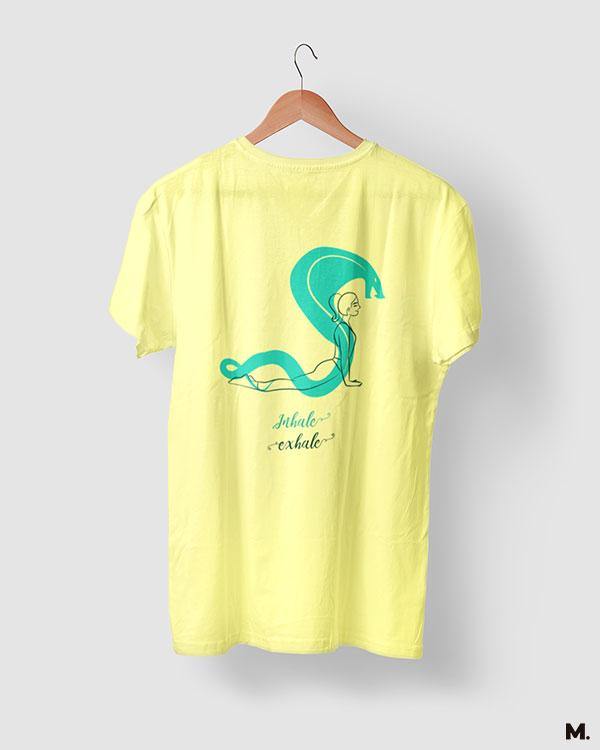 printed t shirts - Inhale. Exhale.  - MUSELOT