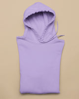 Iris lavender plain hoodies