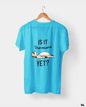 printed t shirts - Is it shavasana yet?  - MUSELOT