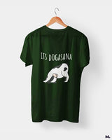 It's dogasana printed t shirts