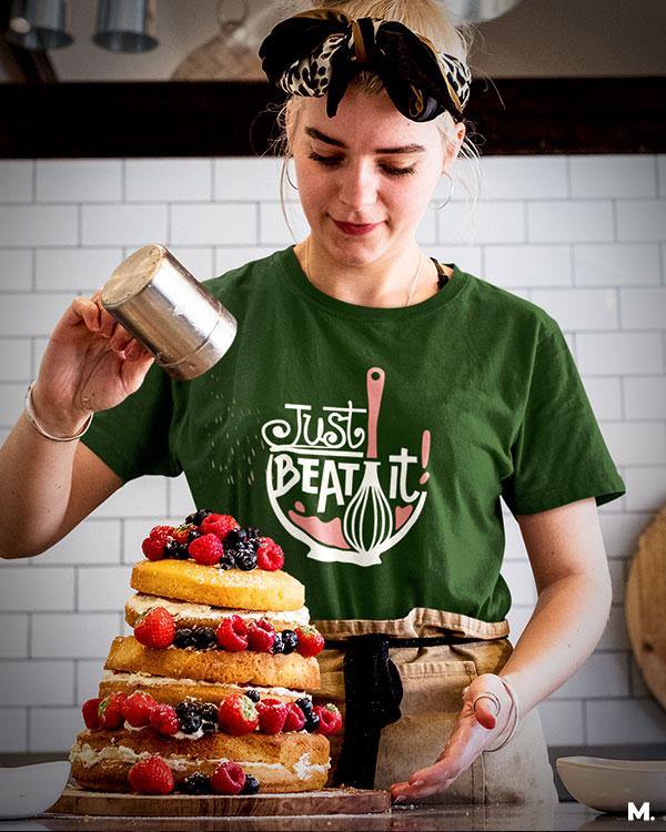 Printed t shirts - Just beat it  - MUSELOT