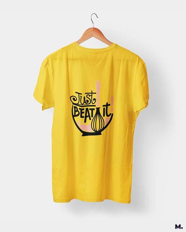 Printed t shirts - Just beat it  - MUSELOT