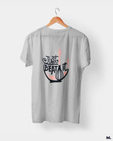 Just beat it printed t shirts