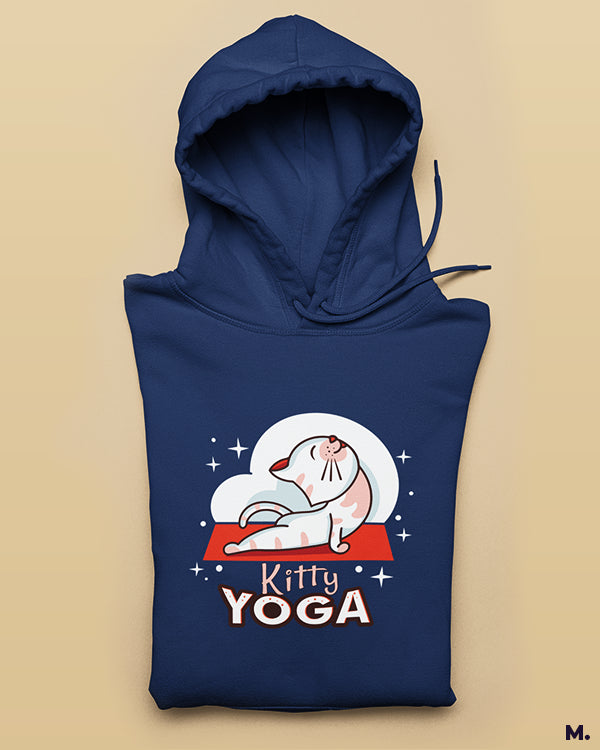 Printed hoodies - Kitty yoga  - Muselot