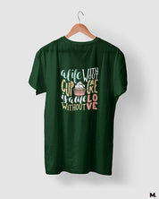 printed t shirts - Cupcakes are love  - MUSELOT