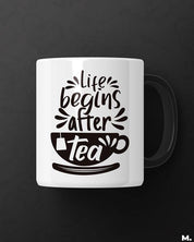 Printed mugs - Life is better with tea  - MUSELOT