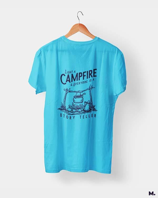 printed t shirts - Campfire makes us a storyteller  - MUSELOT