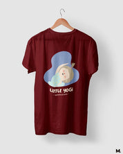 printed t shirts - Little yogi natarajasana  - MUSELOT
