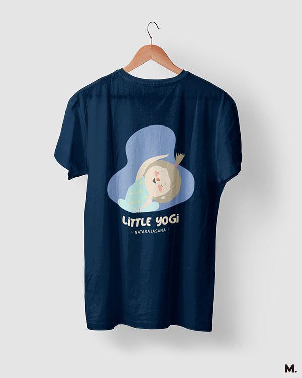 printed t shirts - Little yogi natarajasana  - MUSELOT