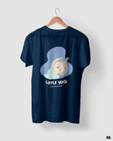 Little yogi natarajasana printed t shirts