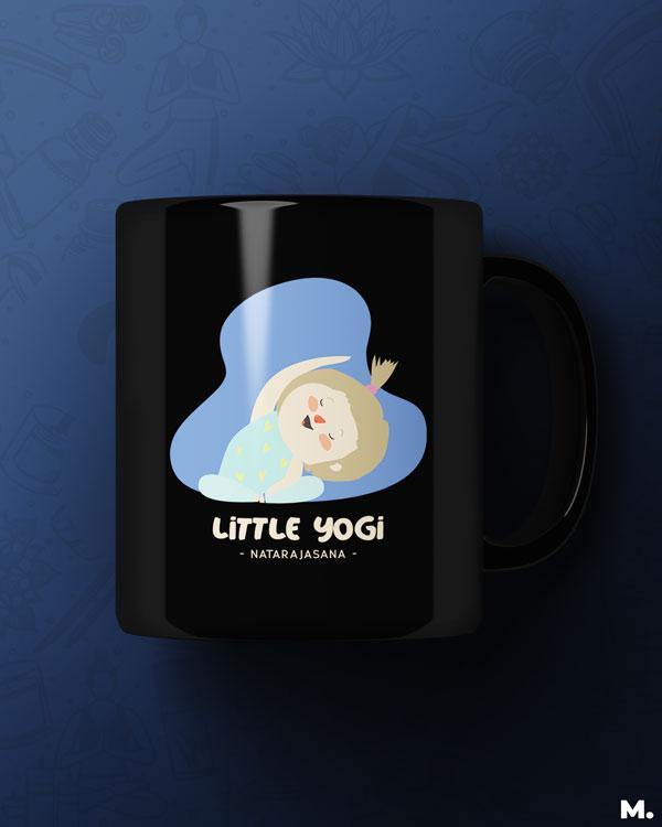 Printed mugs - Little yogi natarajasana  - MUSELOT