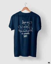 printed t shirts - Love is like a fart  - MUSELOT