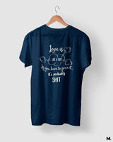 Love is like a fart printed t shirts