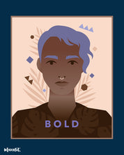 Bold printed t shirts for lgbtq and queer pride 