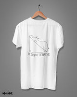 Hippotenuse printed t shirts