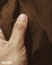 Muselot's coffee brown colour t shirt fabric