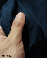 Muselot's navy blue t shirt fabric