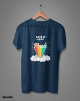 Love is love printed t shirts