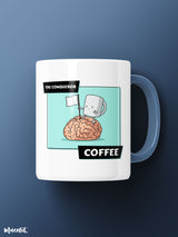 The conqueror coffee printed mugs