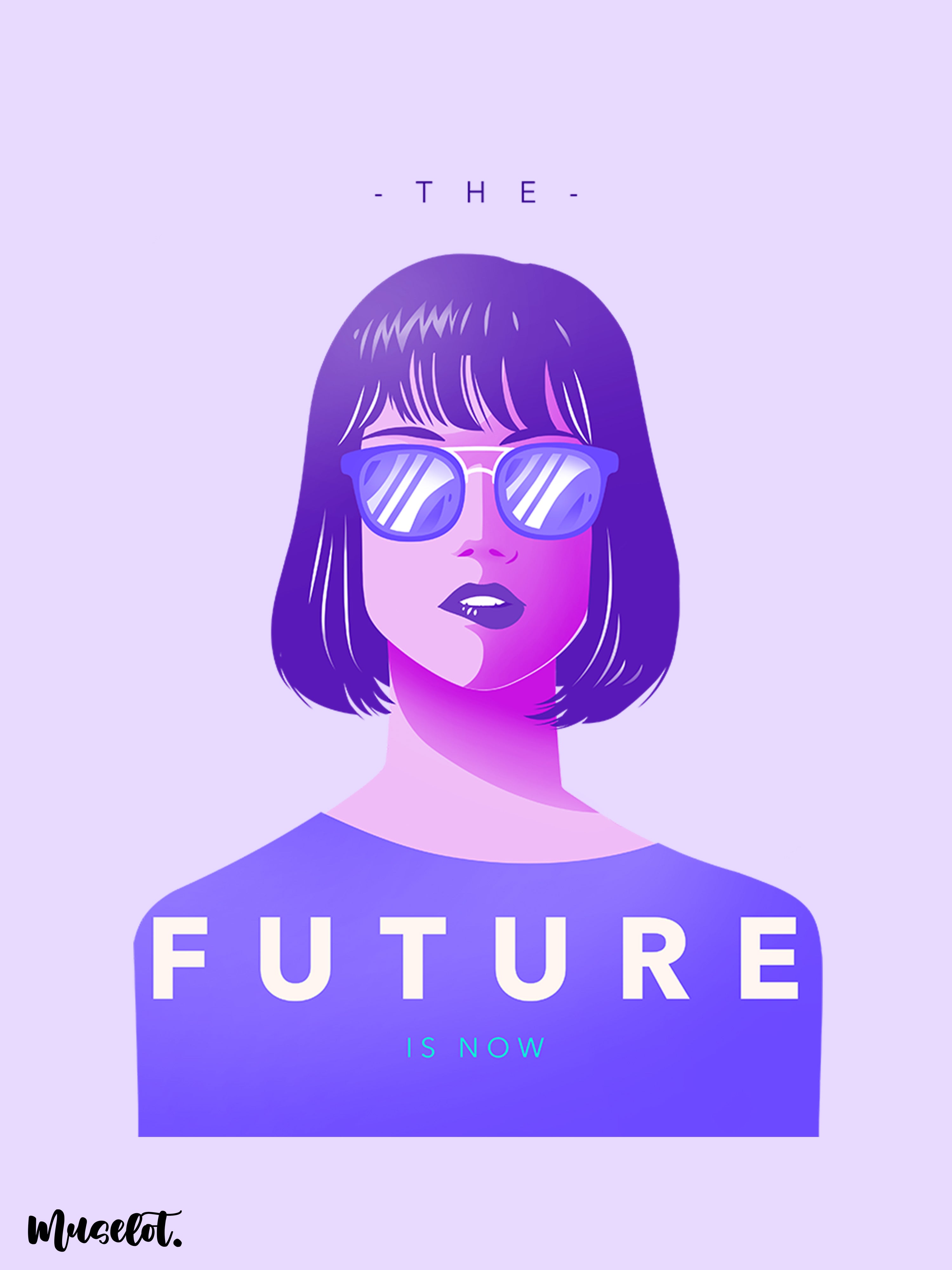 The future is now illustrated graphic designed phone case Available for all models of phone case brands like iPhone, Samsung, Vivo, Oppo, Realme, Nokia, Oneplus, Xiaomi, Lenovo, moto, etc.