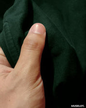 plain t shirts - Olive green mens t shirt  - MUSELOT