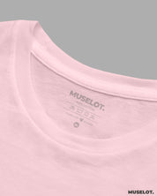 Plain mens pink t shirt