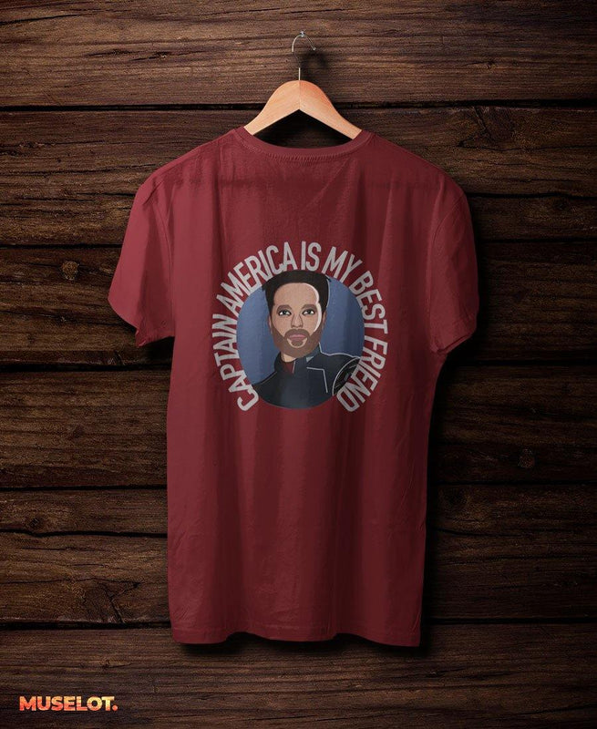 printed t shirts - Bucky Barnes printed t shirts  - MUSELOT