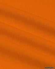 plain t shirts - Plain mens orange t shirt  - MUSELOT