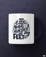 My little dog printed mugs
