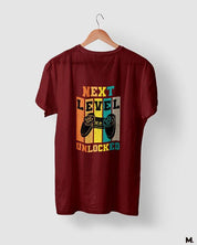 printed t shirts - Next level unlocked  - MUSELOT