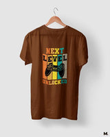 Next level unlocked printed t shirts