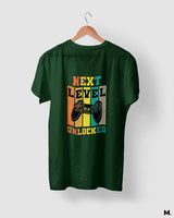 Next level unlocked printed t shirts