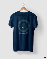 Om sweet om printed t shirts