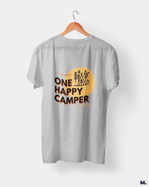 One happy camper printed t shirts