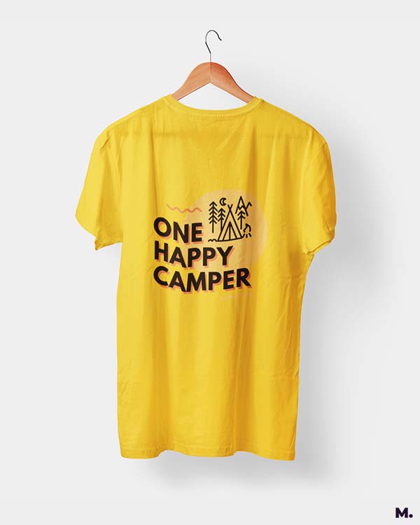 One happy camper printed t shirts