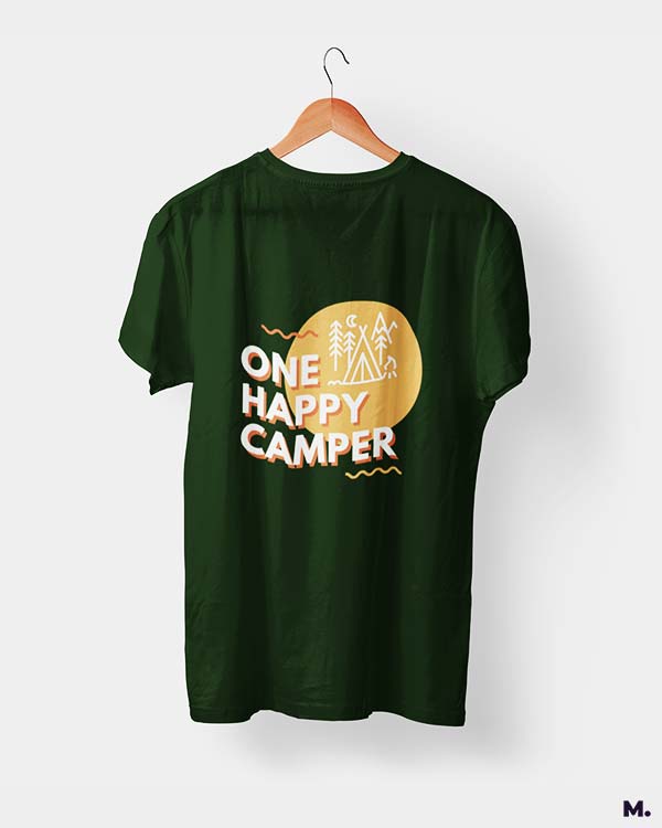 One happy camper printed t shirts