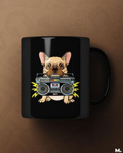 Printed mugs - Pawsome boombox  - MUSELOT