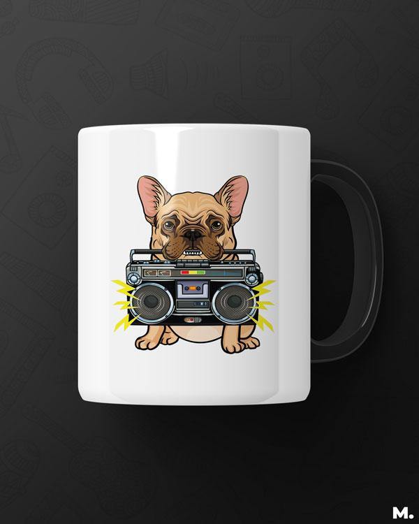 Printed mugs - Pawsome boombox  - MUSELOT